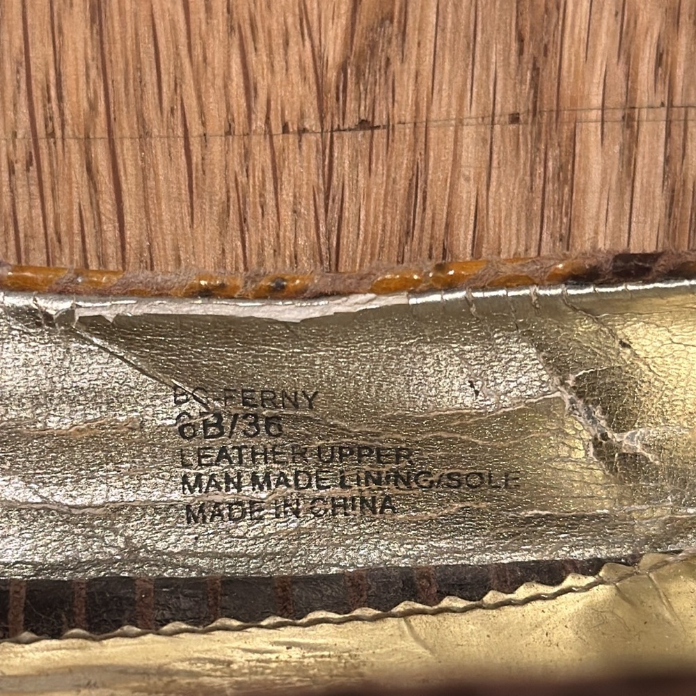 BCBGirls Snakeskin Buckle Flats - Picture 8 of 10